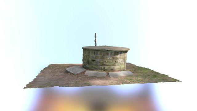 Well at McLeod Plantation Slave Quarters 3D Model