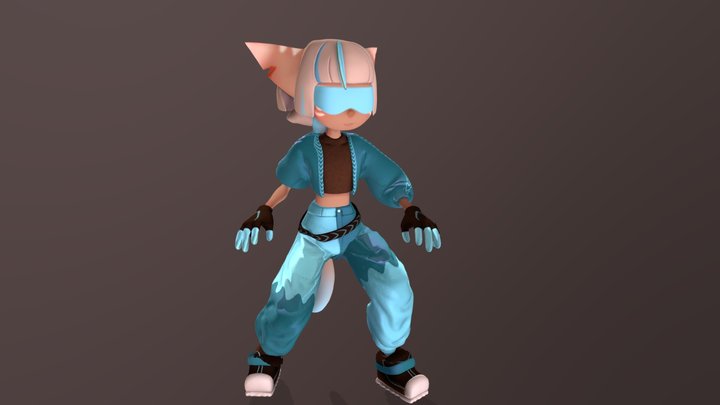 WigetAnimation 3D Model