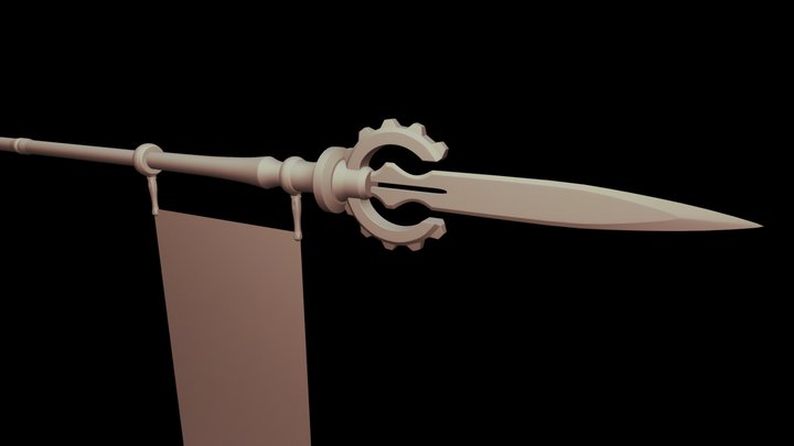 Punishing Gray Raven - Spear 02 3D Model