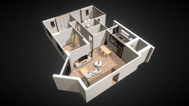 Blk987 3D Model