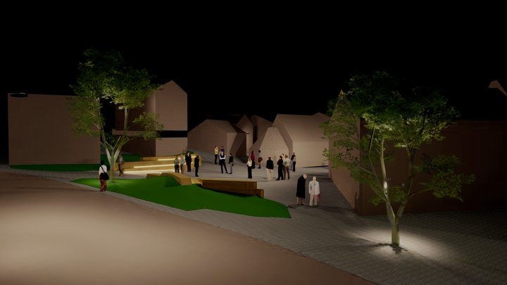 Bürchen-single Intensitymap 3D Model