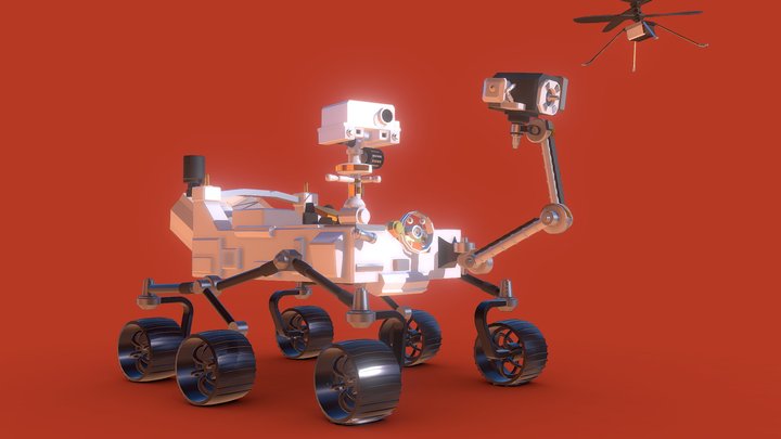 Perseverance 3D Model