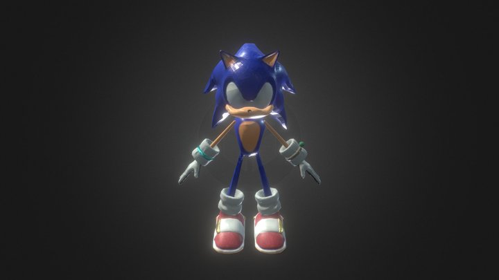 Sonic model 3D Model