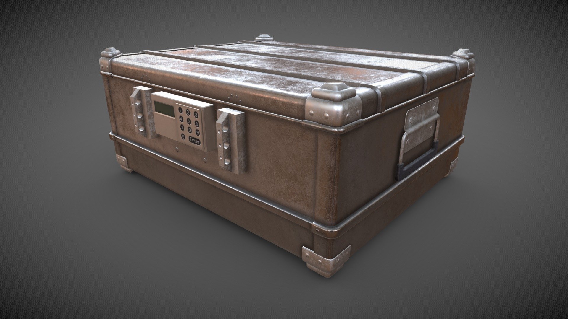 Box With Combination Lock - Buy Royalty Free 3D model by fade_to_black ...