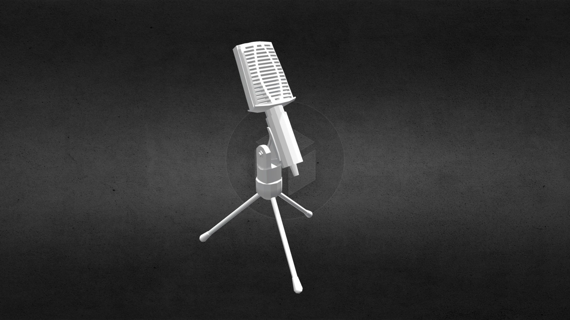 Microphone - 3D model by Angelica Urquijo (@angelicaurquijo) [1c1c032 ...