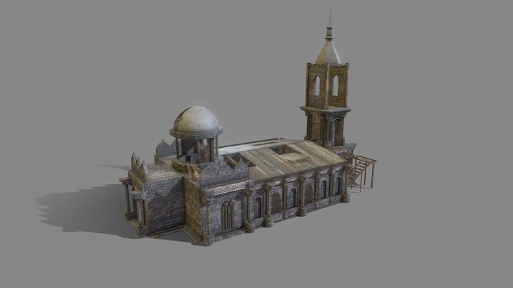 PUBG | Church 3D Model