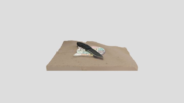 Knife Boker Magnum 3D Model