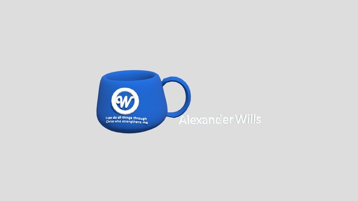 Wk7a Finished Mug Wills 3D Model