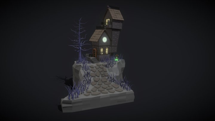 Vampire House 3D Model