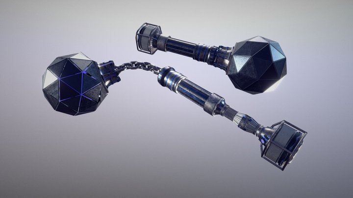 Gears of War 4 DeeBee Grenade 3D Model