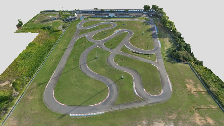 2025 - Kartodromo Serra - Edificações 3D Model