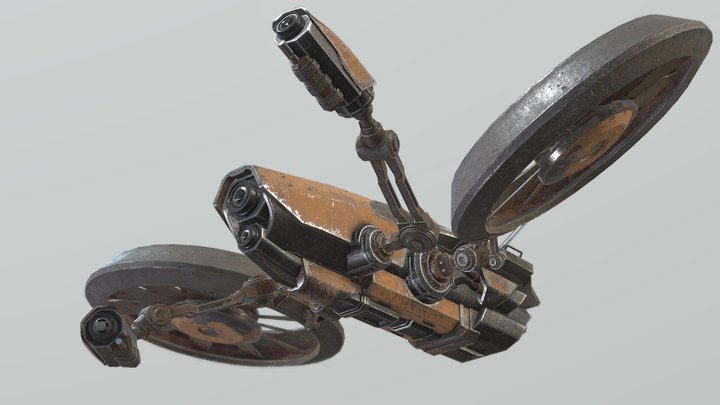 Crappy Drone 3D Model