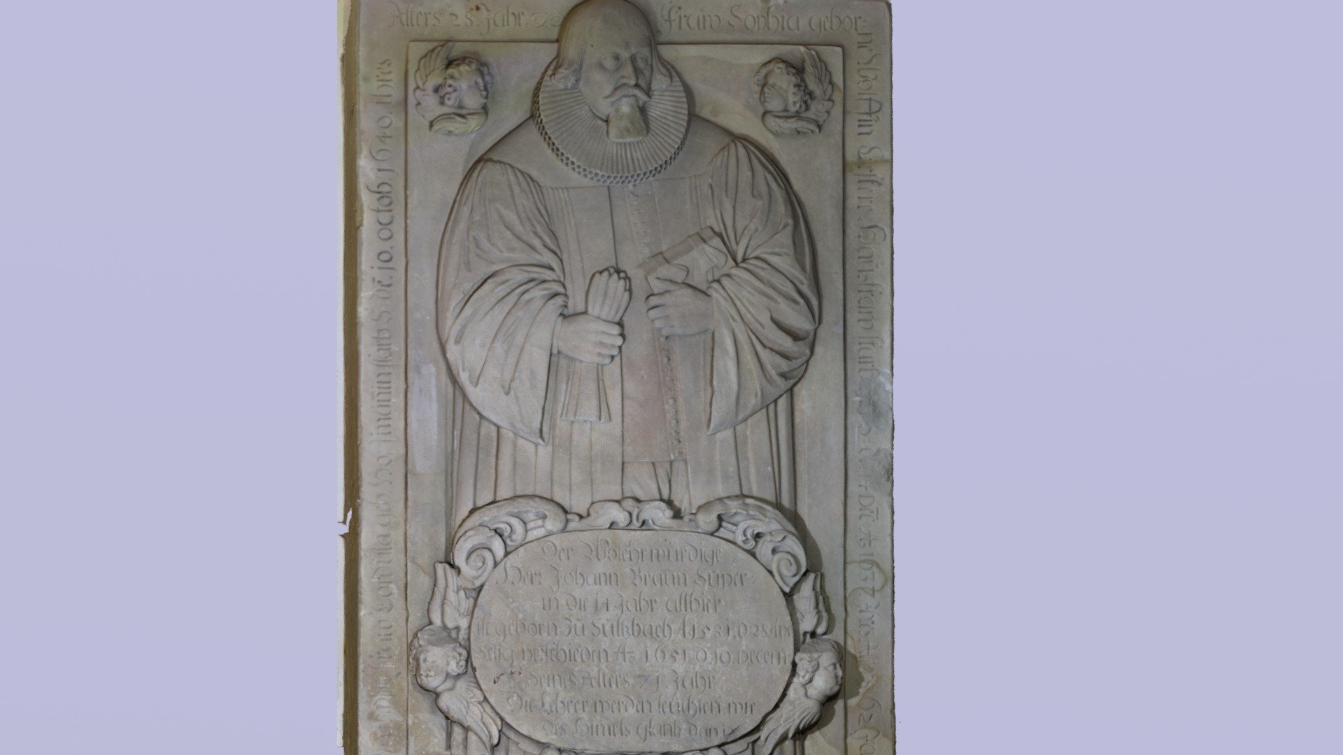 Epitaph Gottesackerkirche Bayreuth