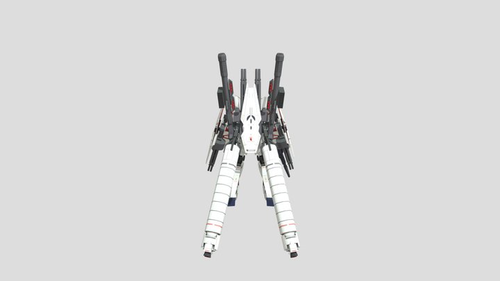 Rx-0-full-armor-unicorn-gundam not by me btw 3D Model