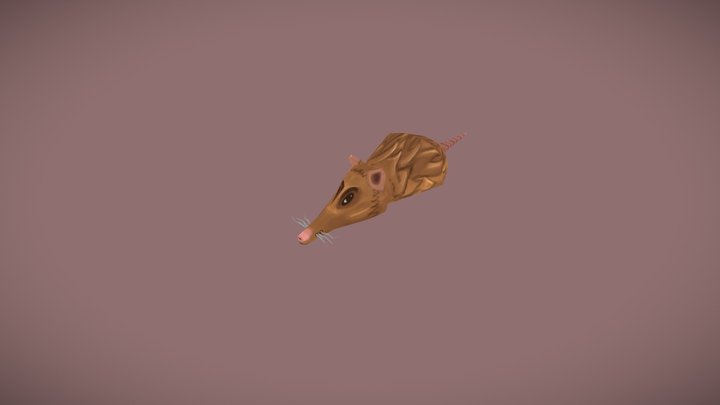 Country Mouse 3D Model