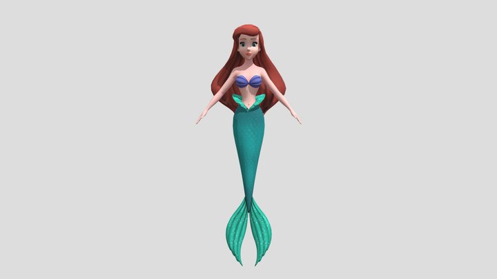 ARIEL MARMED ( 3D ) – Kostenloses 3D-Modell STL
