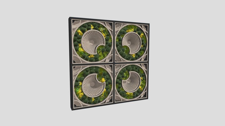 Walls of Eden -  Forbidden Fruit 600x600 3D Model