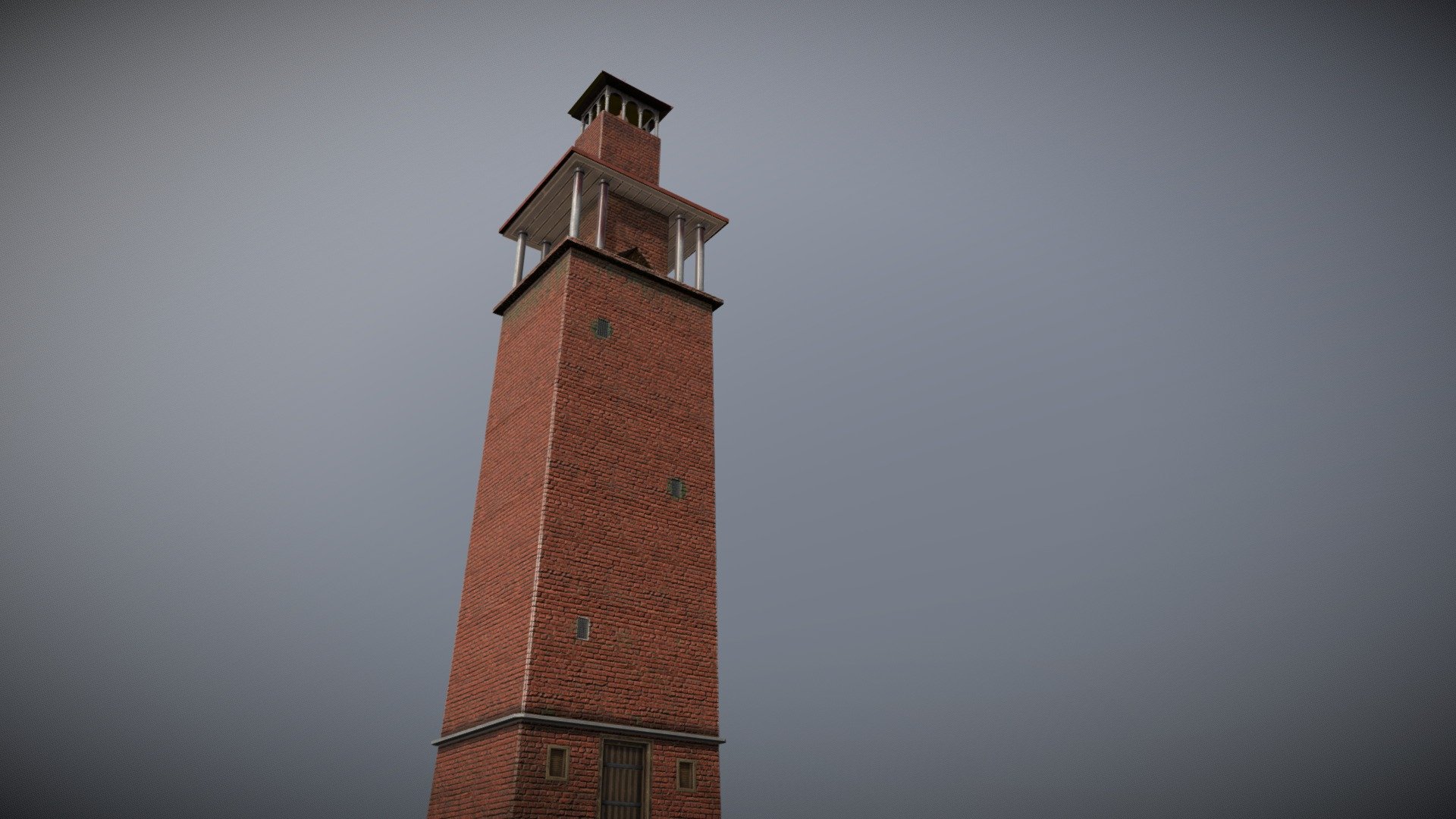 САХАТ КУЛА - НИШКА ТВРЂАВА - РЕКОНСТРУКЦИЈА - 3D model by ...