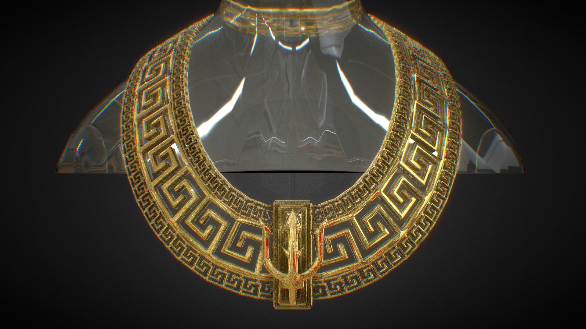 Greek Chain 6 Poseidon Buy Royalty Free 3D model by Tiko (tikoavp) [1c2241c] Sketchfab Store