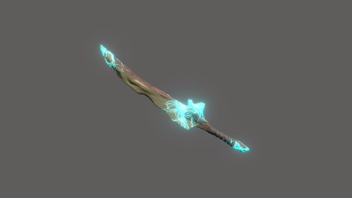 Magick sword 3D Model