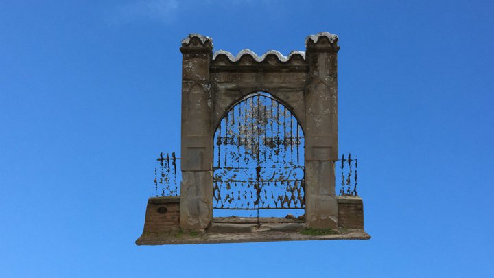 Fredericksburg Cemetery Gate, William Street 3D Model