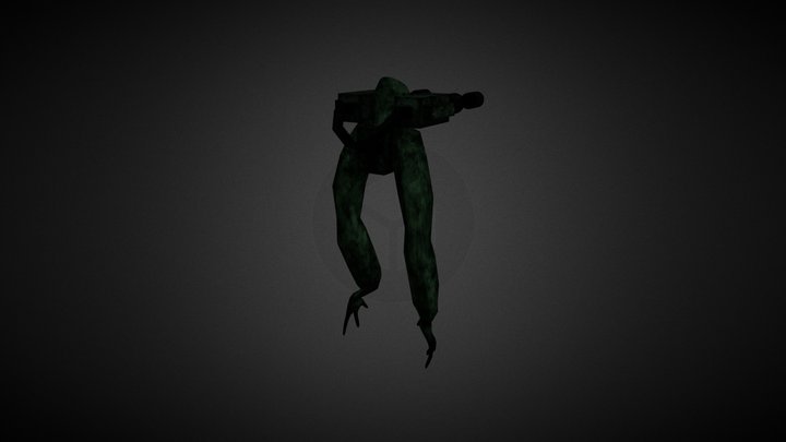 Toxic Gunner 3D Model