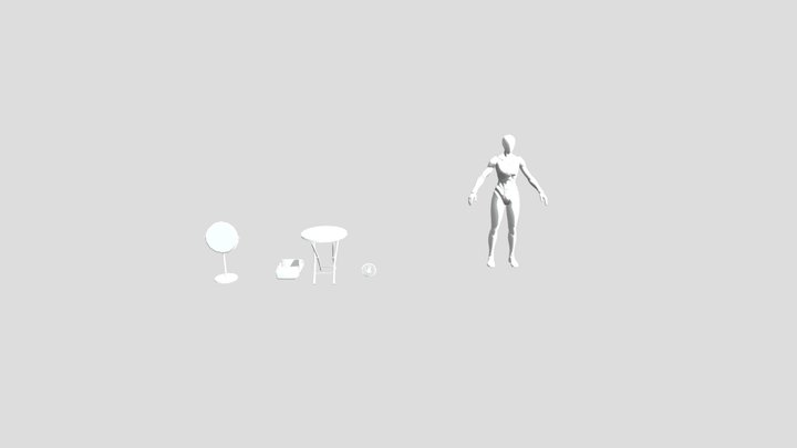 Fan, VR, Chair, Fan 3D Model