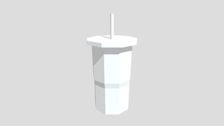 Low-poly Cup I made out of boredom 3D Model