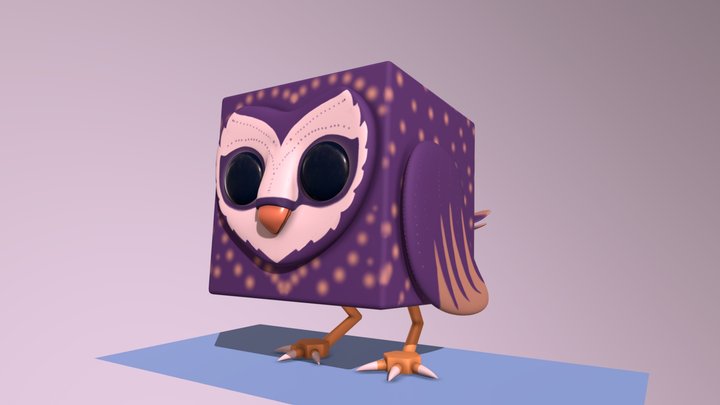 Owl 3D Model