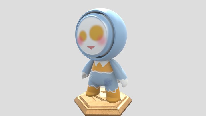 Lil Superhero 3D Model