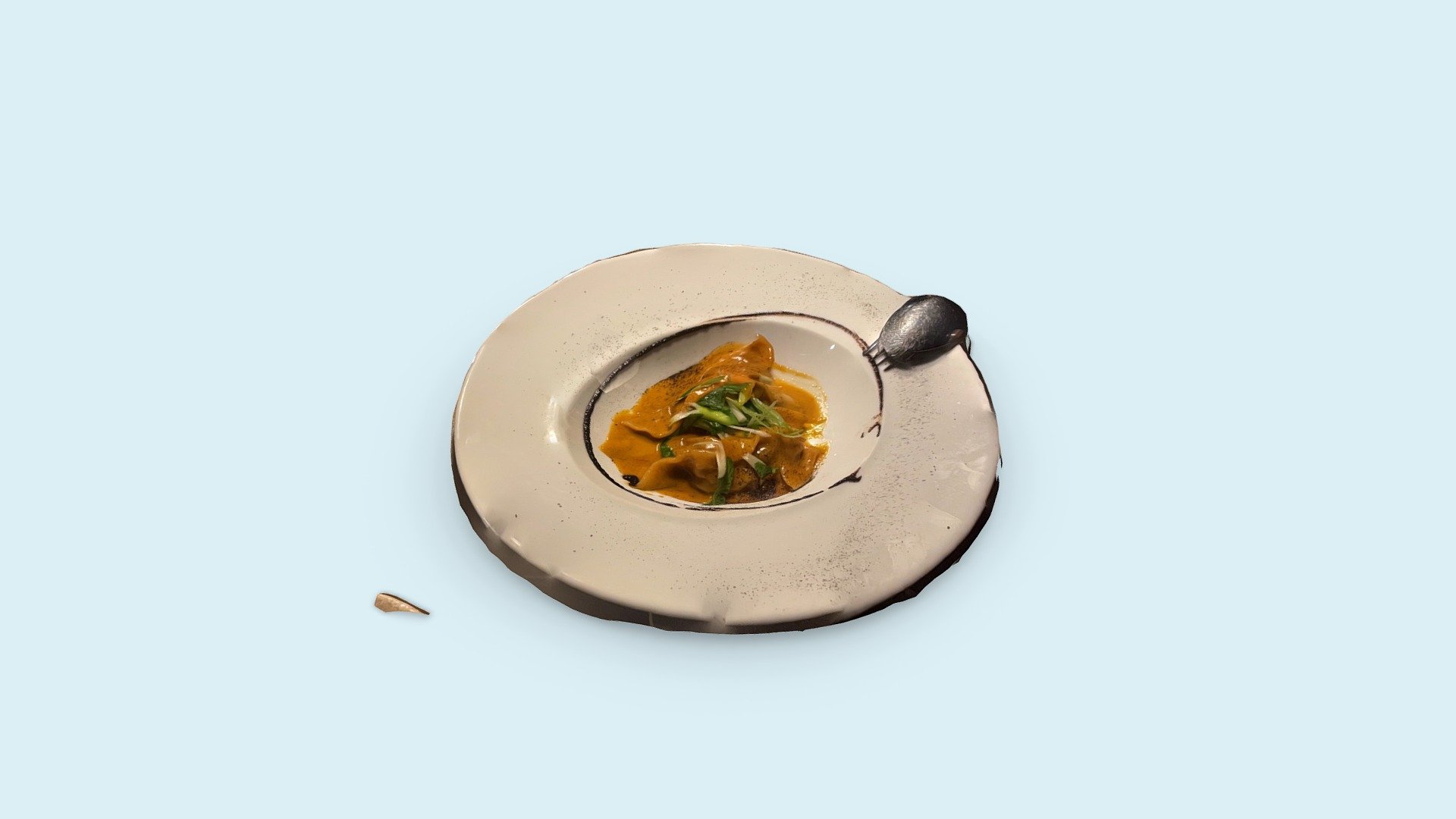 Gyozas with curry Scan