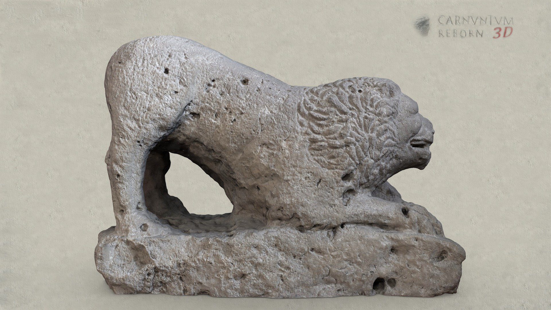 Löwe — Sketchfab embed 3D viewer