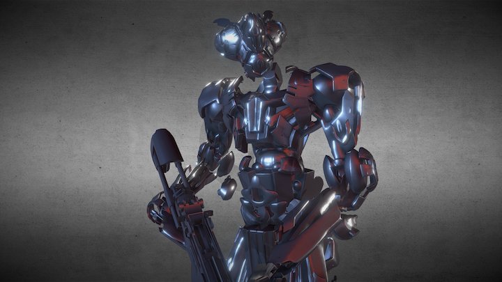 Insect robot 3D Model
