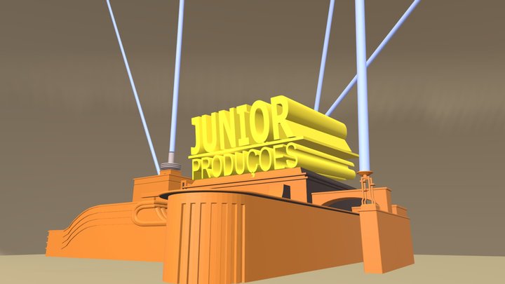 Junior Produções (20th Century Fox Style) Logo R – Modello 3D gratuito STL