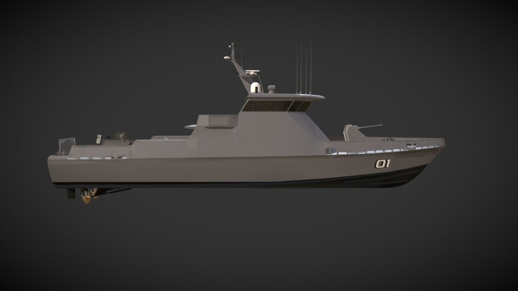 35M Patrol Boat - 3D model by Swiftships [1c28f67] - Sketchfab