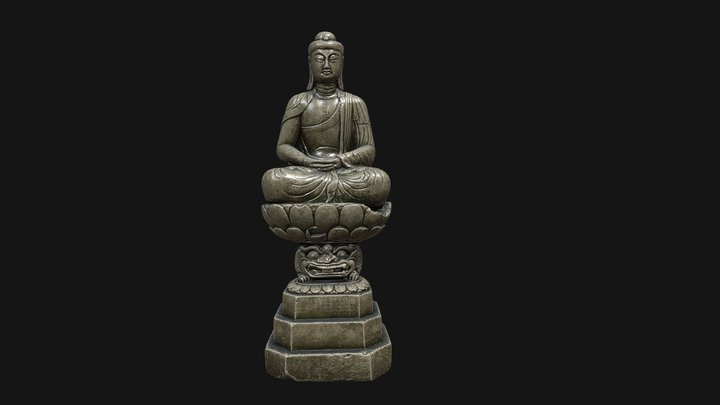 Amitabha - Vietnam 3D Model