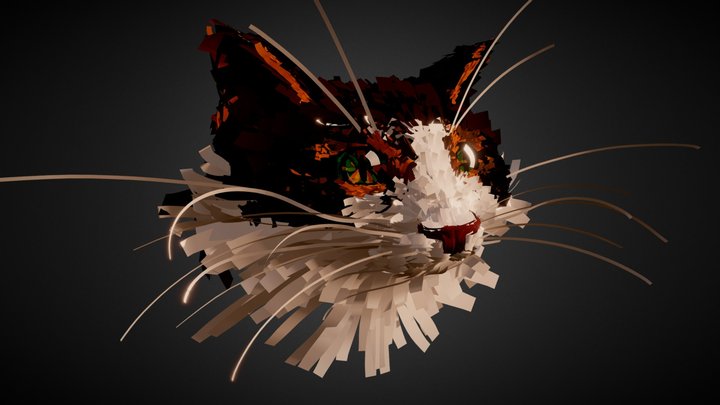 Cat - Tilt Brush 3D Model