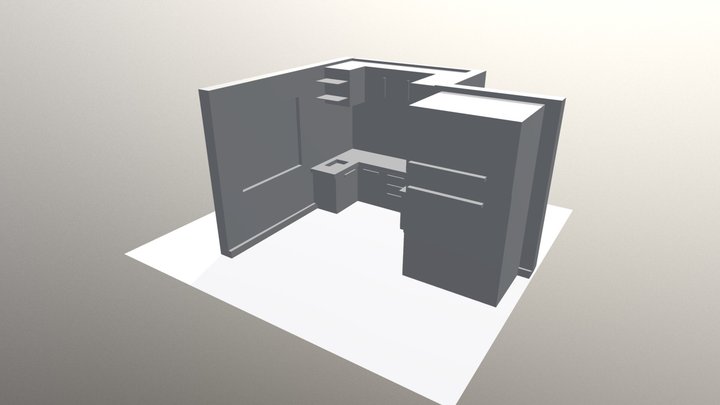 Cozinha Final 3D Model