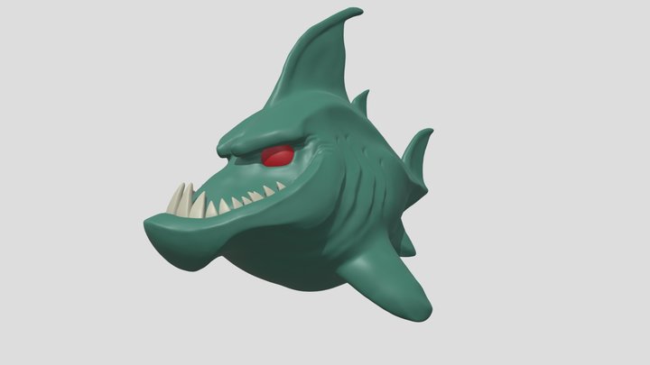 Predator fish 3D Model