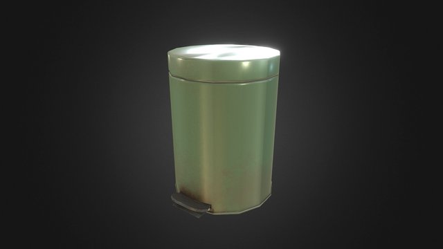 Poubelle 3D Model