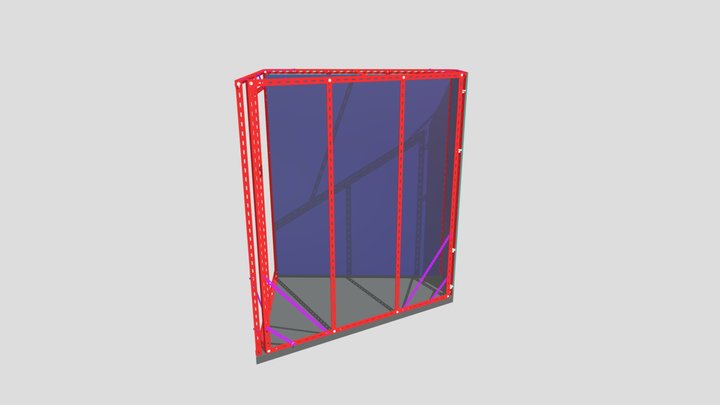 b 3D Model