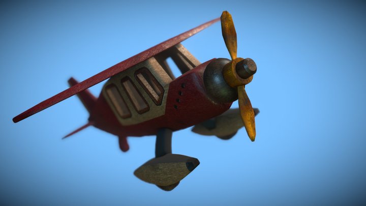 AIRPLANE TOY 3D Model