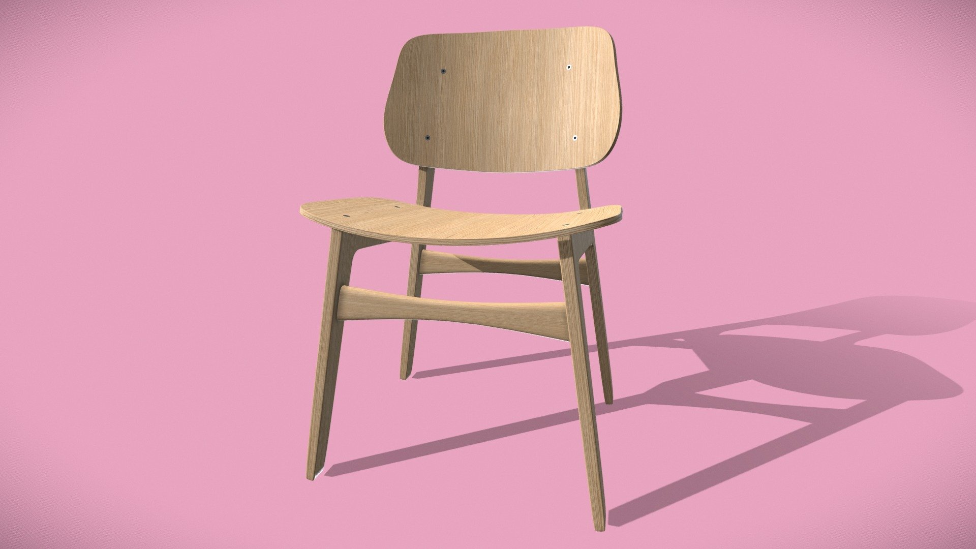 Designer Chair - 3D model by Companion_Cube [1c2ad92] - Sketchfab