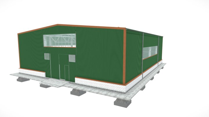 sklad 3D Model