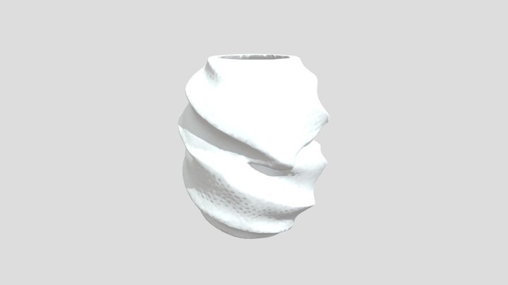 Geometric Spiral Honeycomb Vase - No Supports – Gratis 3D-model STL