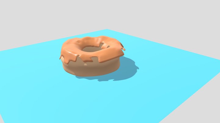 Donut Tutorial 3D Model