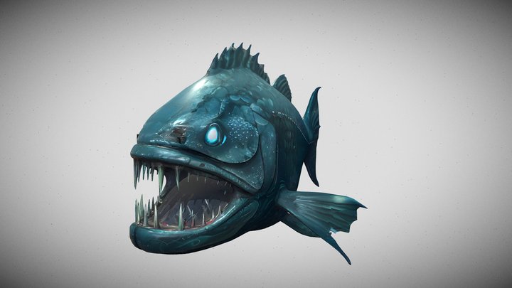 Monster Fish 3D Model