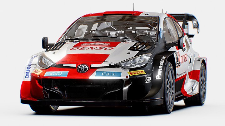 Toyota GR Yaris Rally WRC | www.vecarz.com – Modelo 3D gratuito STL
