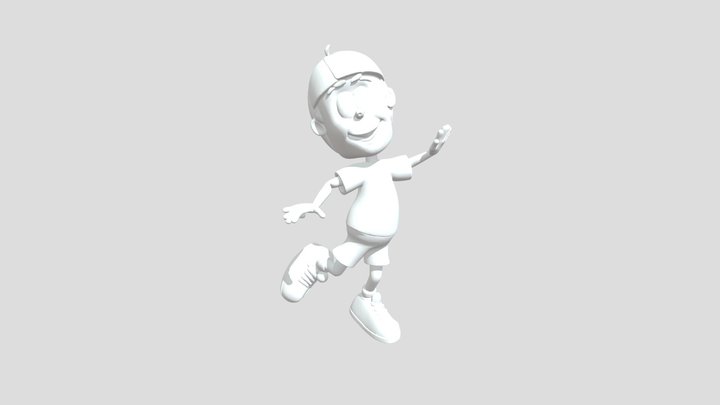 Joyful Leap 3D Model