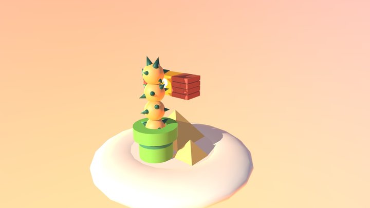 Spikey 3D Model